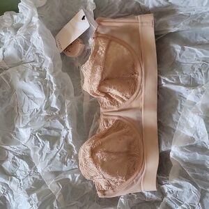 Lace strapless bra 34C